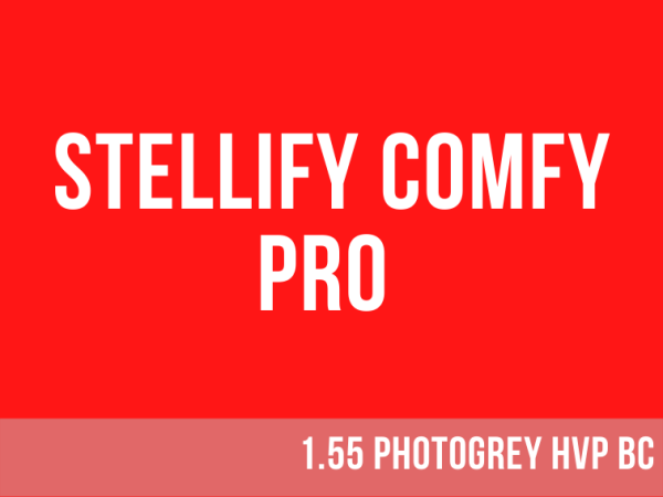 STELLIFY COMFY PRO 1.55 PHOTOGREY HVP BC