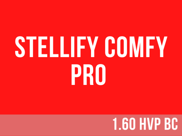 STELLIFY COMFY PRO 1.60 HVP BC